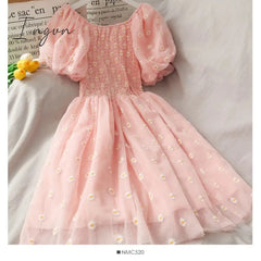 Ingvn - Women Dresses Summer Sexy V Neck Floral Print Boho Beach Dress Ruffle Short Sleeve A Line Mini Dress Wrap Sundress sexy dress
