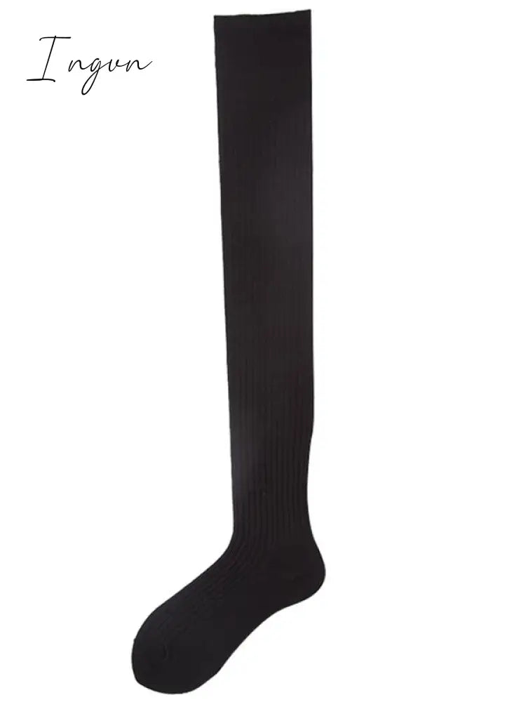 Ingvn - Autumn winter Cotton Knee-high stockings