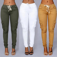 Ingvn - Elastic Sexy Skinny Pencil Jeans For Women Leggings Jeans Woman High Waist Jeans Women's Thin-Section Denim Pants