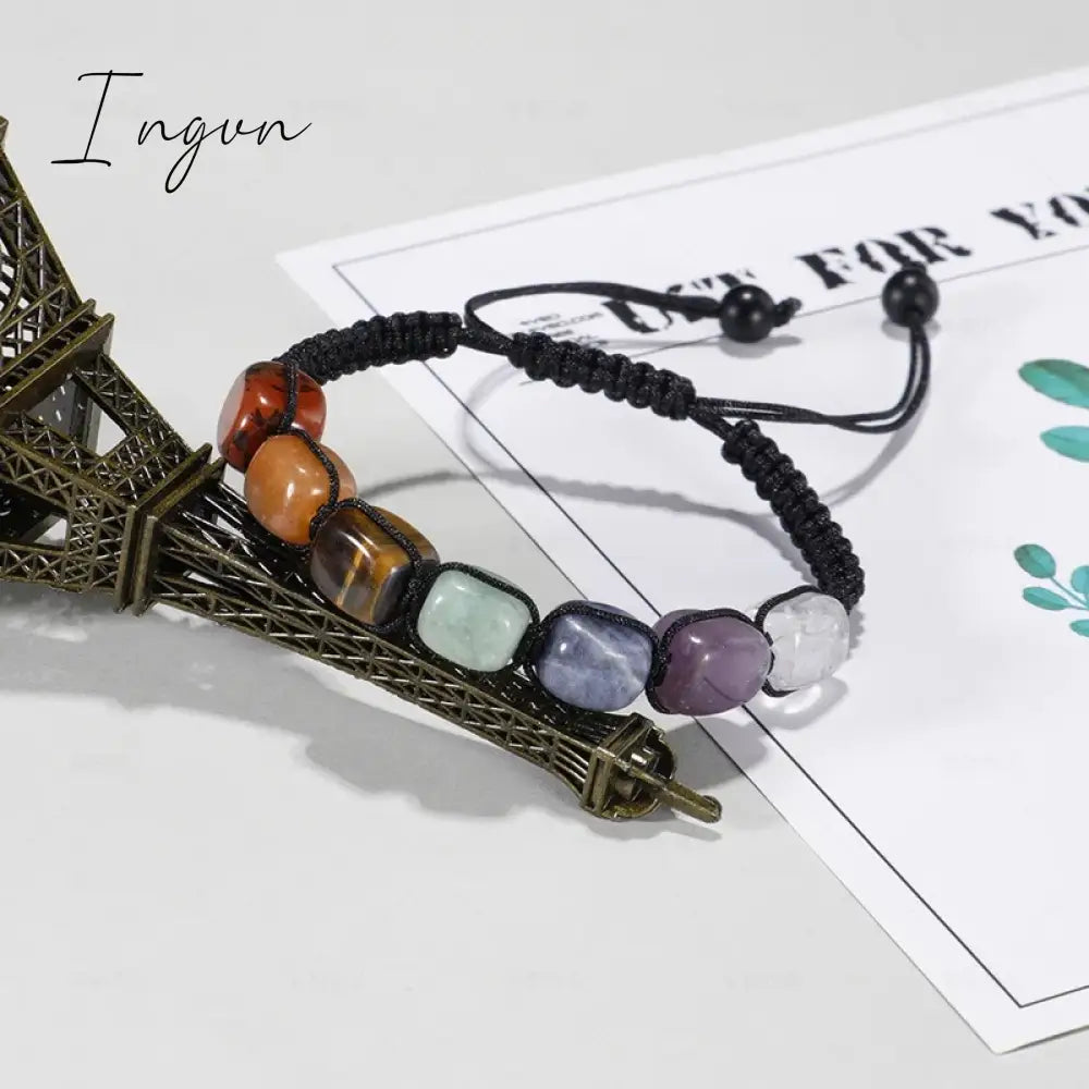 Charm Imitation Natural Stone Beaded Bracelet for Women Men Tiger Eye Beads Adjustable Bracelets Couple Friendship Party Jewelry