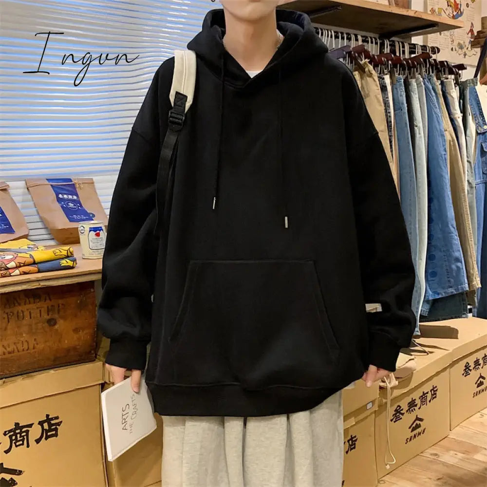 Ingvn - Women Letter Designer Love Y2k Hoodies Female Harajuku Korean Fashion Sweatshirts Girl Vintage Streetwear Hoodie