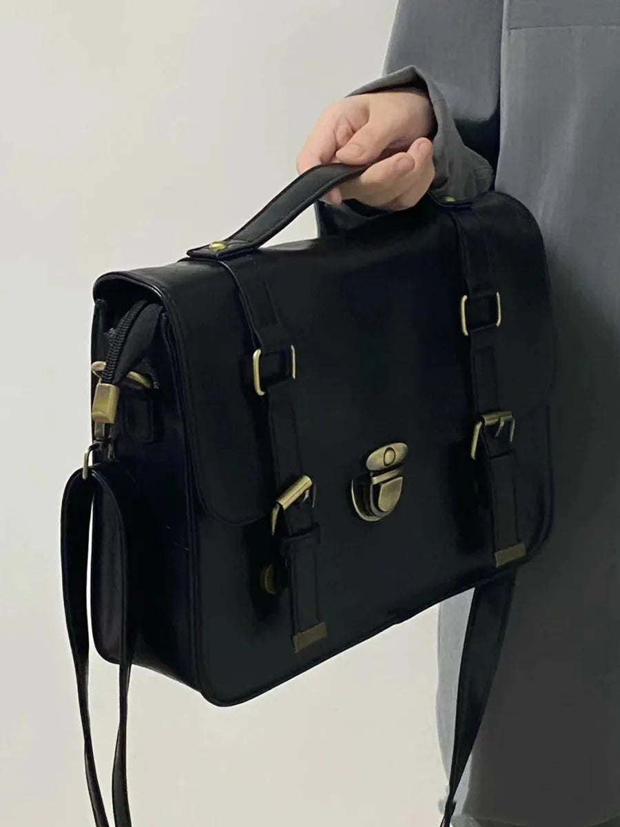 INGVN  Japanese Students Vintage Women Handbags Crossbody Streetwear Preppy Y2k Fashion Messenger Bag Trendy All Match Casual Backpacks