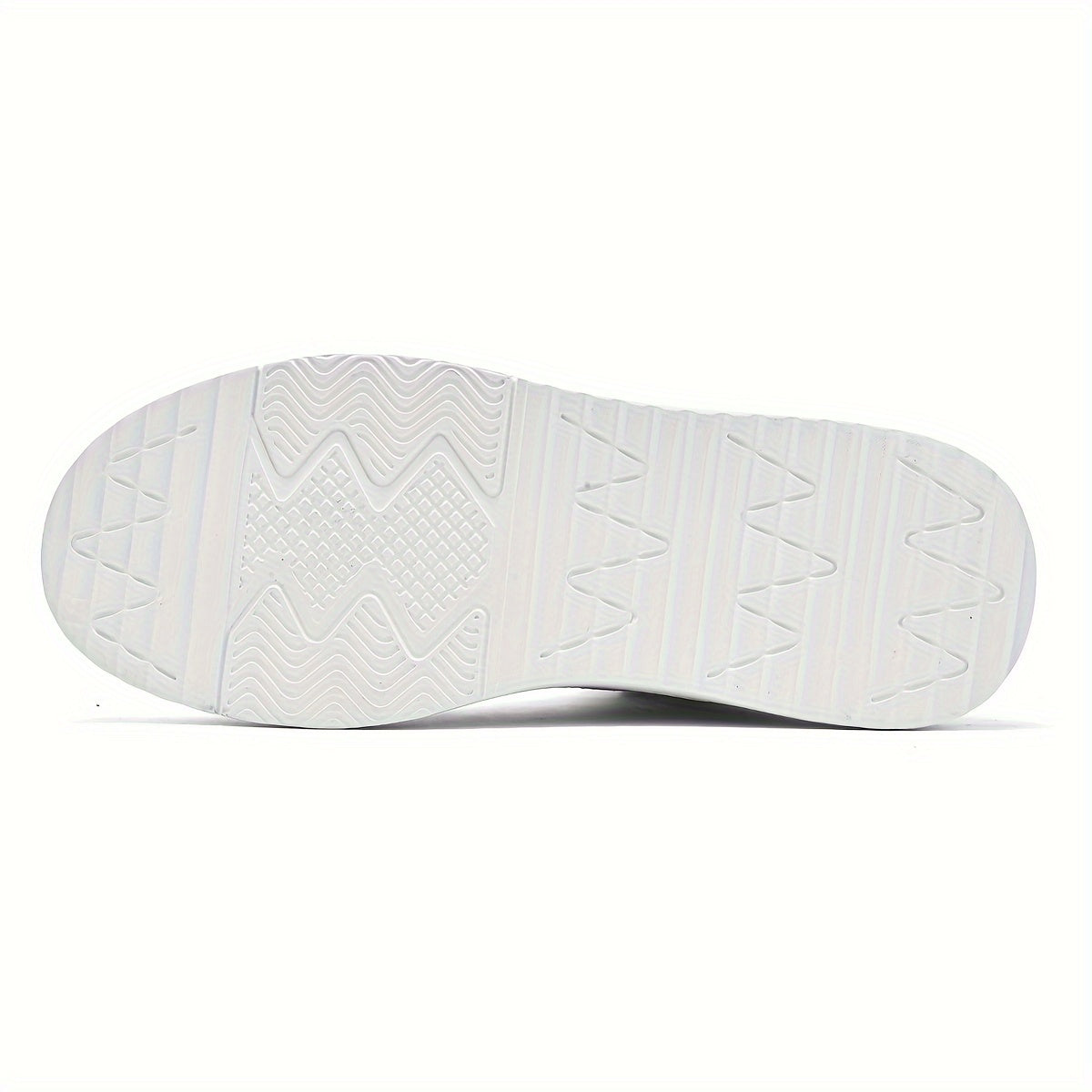 Lightweight Chunky Solid Color Sneakers, Comfortable Medium Tube Thick Soled Versatile Sports Shoes for Women