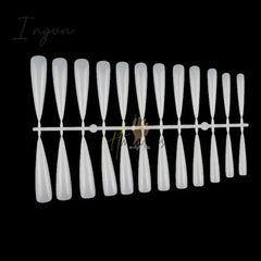 3XL Full Cover False Long Stiletto  Nail Tips Sculpted Clear Press On Artificial Fake Nails  Manicure Salon Supply 120pcs