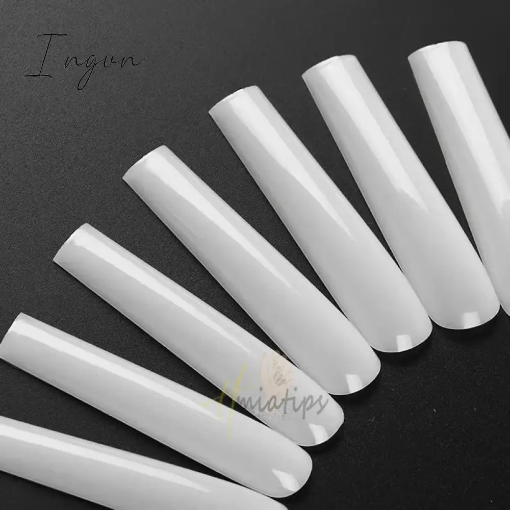 5Xl Extreme Long Stiletto Nails Full Cover Nails Artificial Acrylic False Nail Tips Press on Manicure Tool Accessories