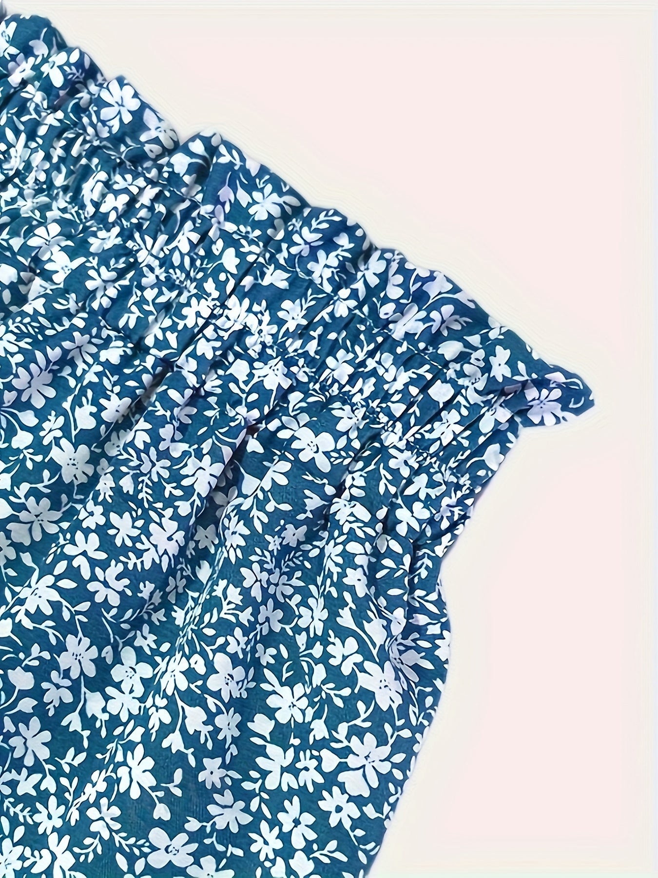 Bohemian Floral Print A-Line Skirt - Casual Vacation Style, Polyester, Non-Stretch, Hand Washable, Perfect for Spring/Summer