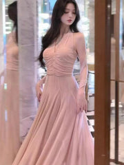 French Spliced Mesh Sexy Sleeveless Pink Midi Dresses for Women Summer New Elegant Wedding Evening Party  Female Clothing