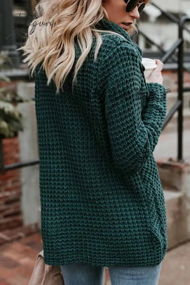 Ingvn - Irregular Winter Shawl Coat(6 Colors)