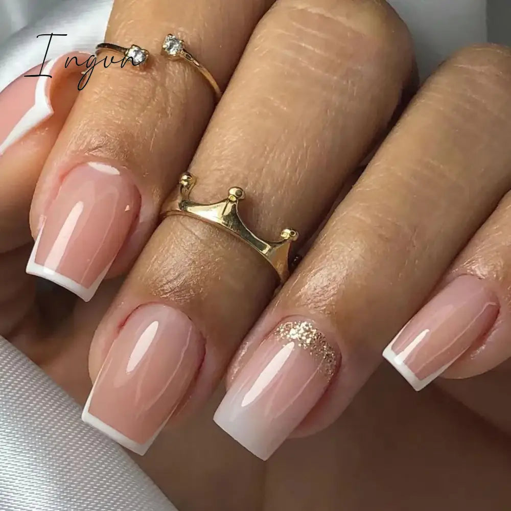 24pcs detachable cat eyes red wine false nails with glue full cover ballet square almond shiny acrylic press on fake nails tips