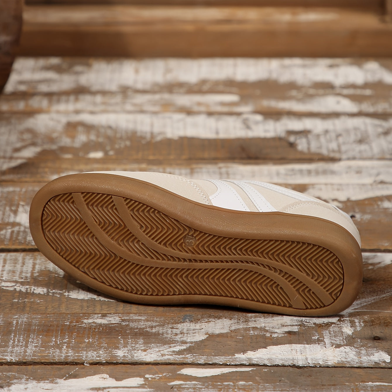 Women's Retro-Inspired Thick Sole Sneakers - Lightweight, Comfortable Lace-Up Running & Casual Shoes with Soft TPR Sole