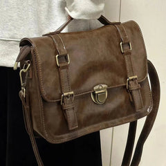 INGVN  Japanese Students Vintage Women Handbags Crossbody Streetwear Preppy Y2k Fashion Messenger Bag Trendy All Match Casual Backpacks