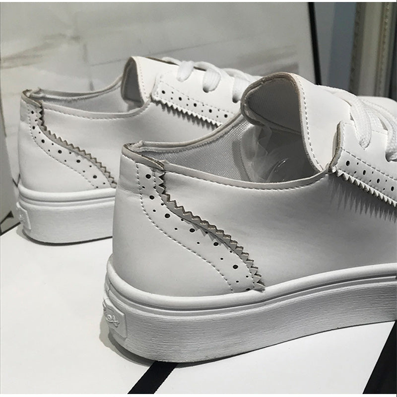 INGVN   Women's Sneakers Lace Up Ladies Flat Shoes for Women 2026 Autumn Vulcanized Shoes Comfort Fashion Woman Flats Shallow New