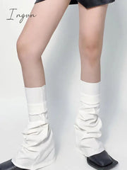 Ingvn - Casual Flared Solid Color Leg Warmers Accessories