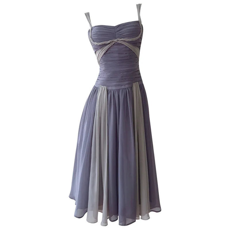 Fashion Women Dress Sleeveless Strapless Lace Patchwork Female Summer Party Dresses New Tide 3QW1315