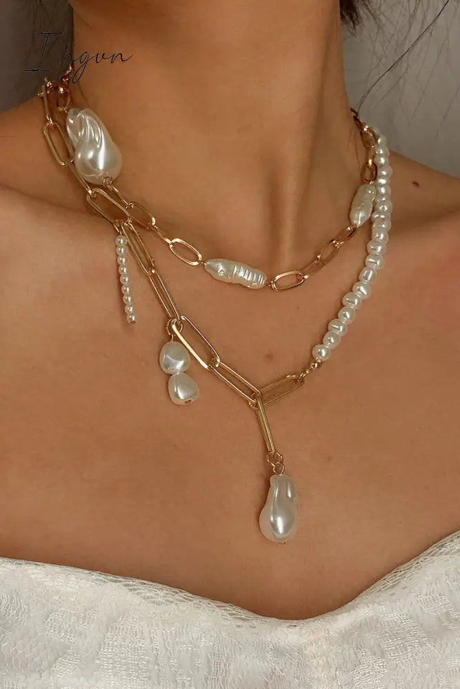 Ingvn - Fashion Daily Patchwork Necklaces