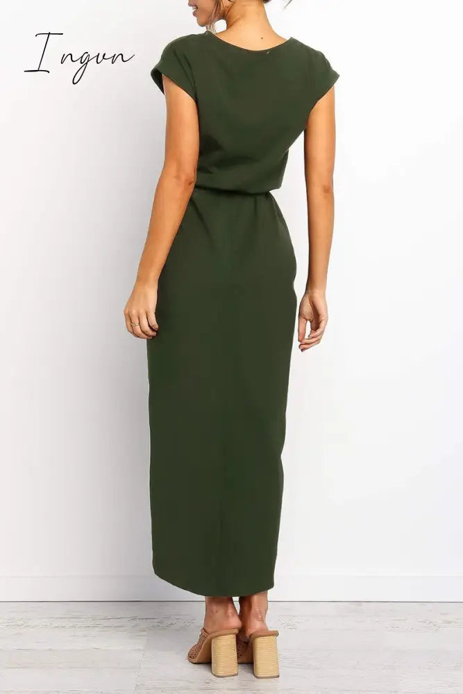 Ingvn -  After Midnight Ankle Length Midi Dress(4 Colors)