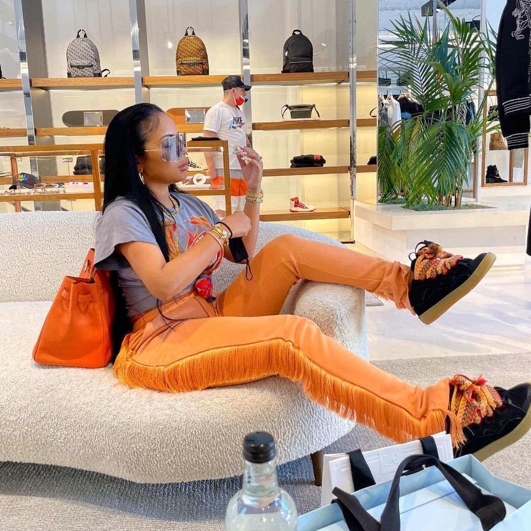 Voguable  Women Festival Clothing Casual Streetwear Bodycon Sweat Pants Women Vintage Capris Side Tassels Patchwork Solid Jogger Pant