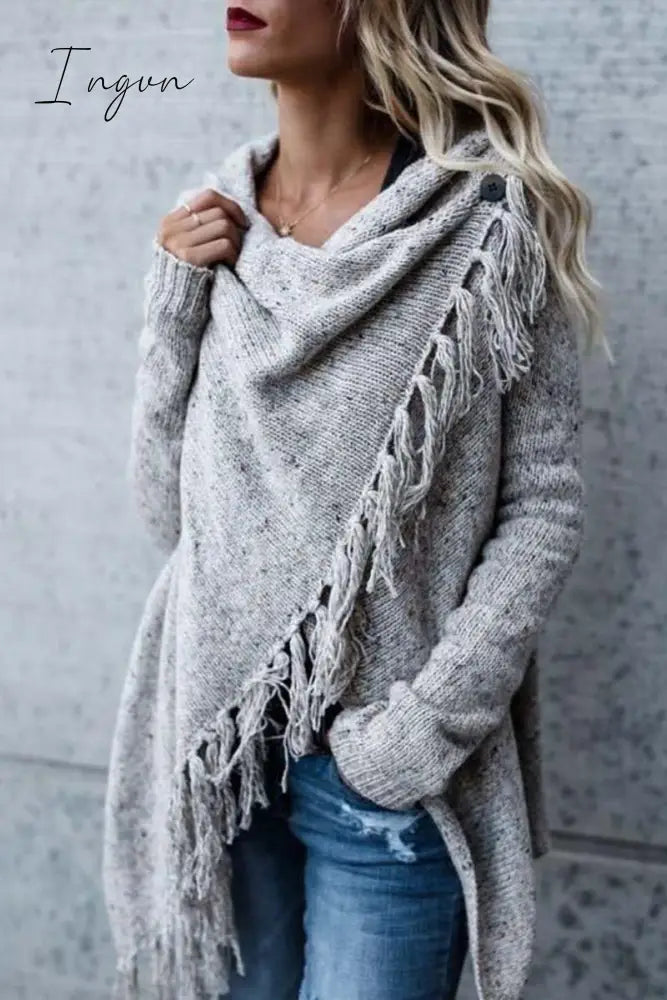 Ingvn -  Autumn & Winter Shawl Cardigan(3 Colors)