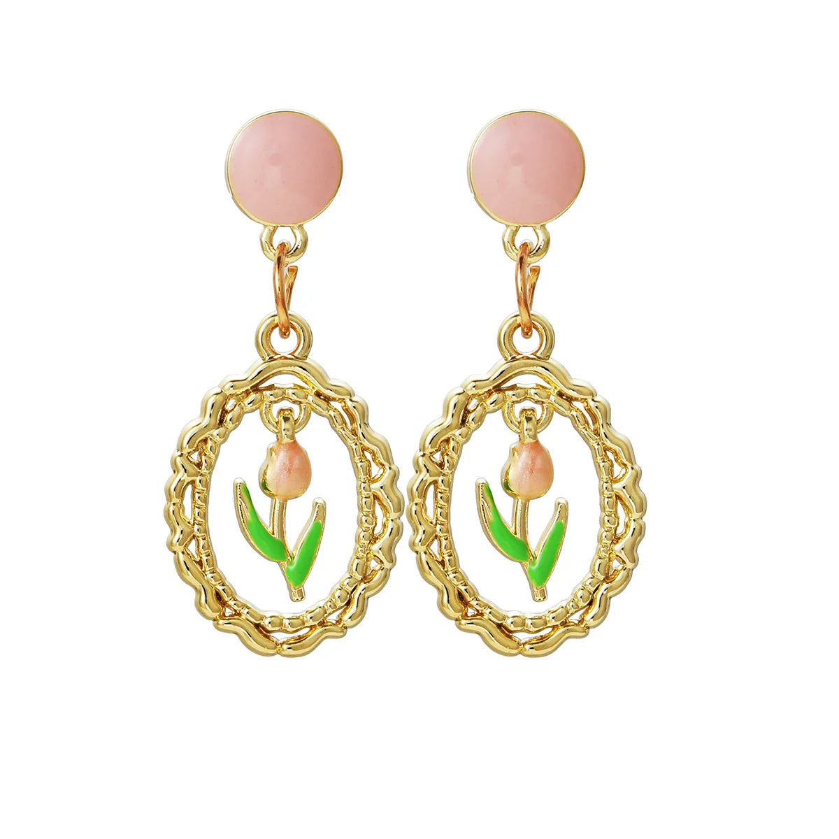 INGVN  Fashion Irregular Water Drop Earrings for Woman Retro Punk Hip Hop Sliver Color Metal Geometric Earrings New Jewelry Girls Gifts