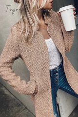 Ingvn -  Retro Pocketed Heather Grey Coat(3 Colors)