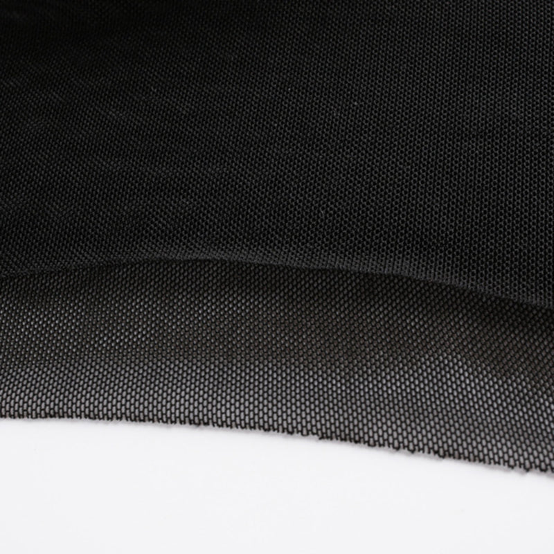 Women Sexy Shirt Long Sleeve See Through Mesh Fishnet Crop Top Tee Shirt Sheer Black Shirt Sun Protection Shirt