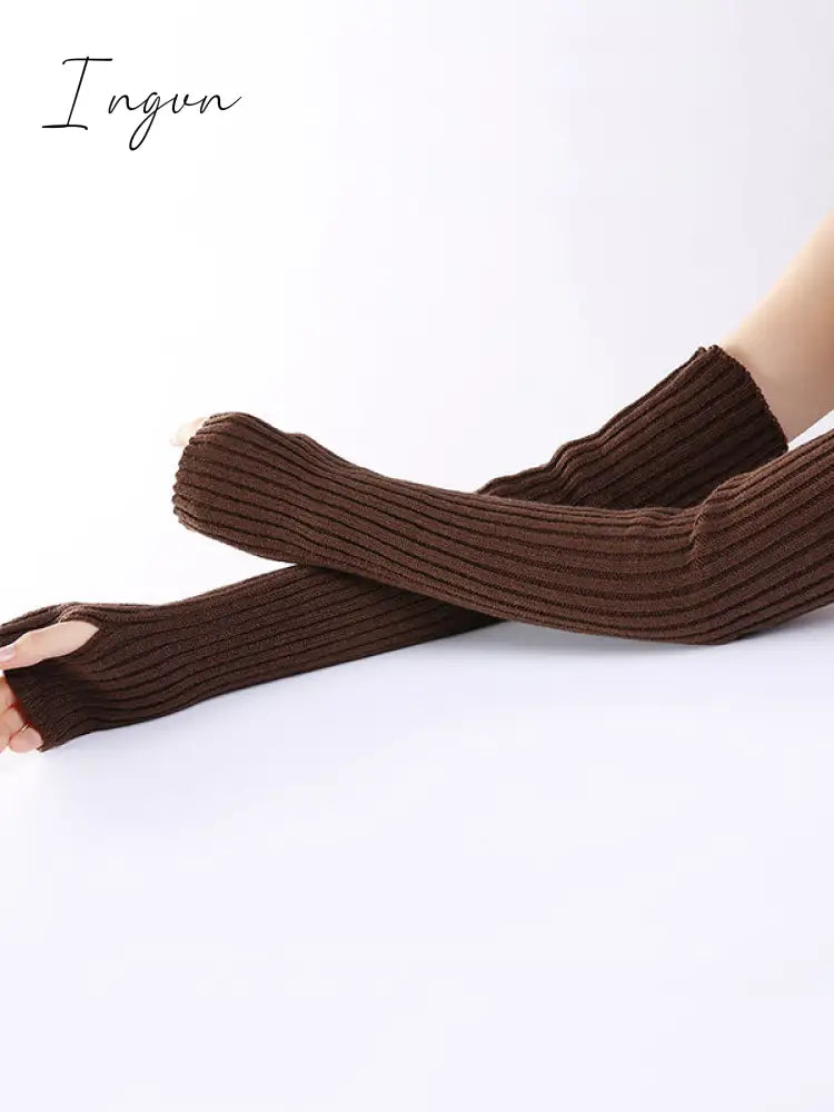 Ingvn - Original 9 Colors Striped Knitted Sleevelet