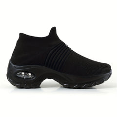 Breathable Plaid Mesh Sneakers - Lightweight, Cushioned, Non-Slip, Wear-Resistant, All-Season Shoes for Normal Pronation - Fabric Insole, PU Sole, Versatile Casual Running Shoes