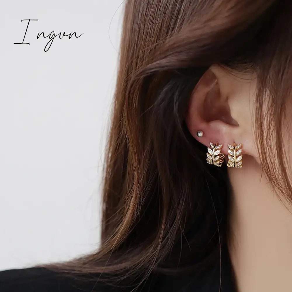 Hot Sale Exquisite Luxury Zircon Stud Earrings For Women AAA Zircon Shiny Rhinestone Geometrical Earring Party Wedding Jewelry