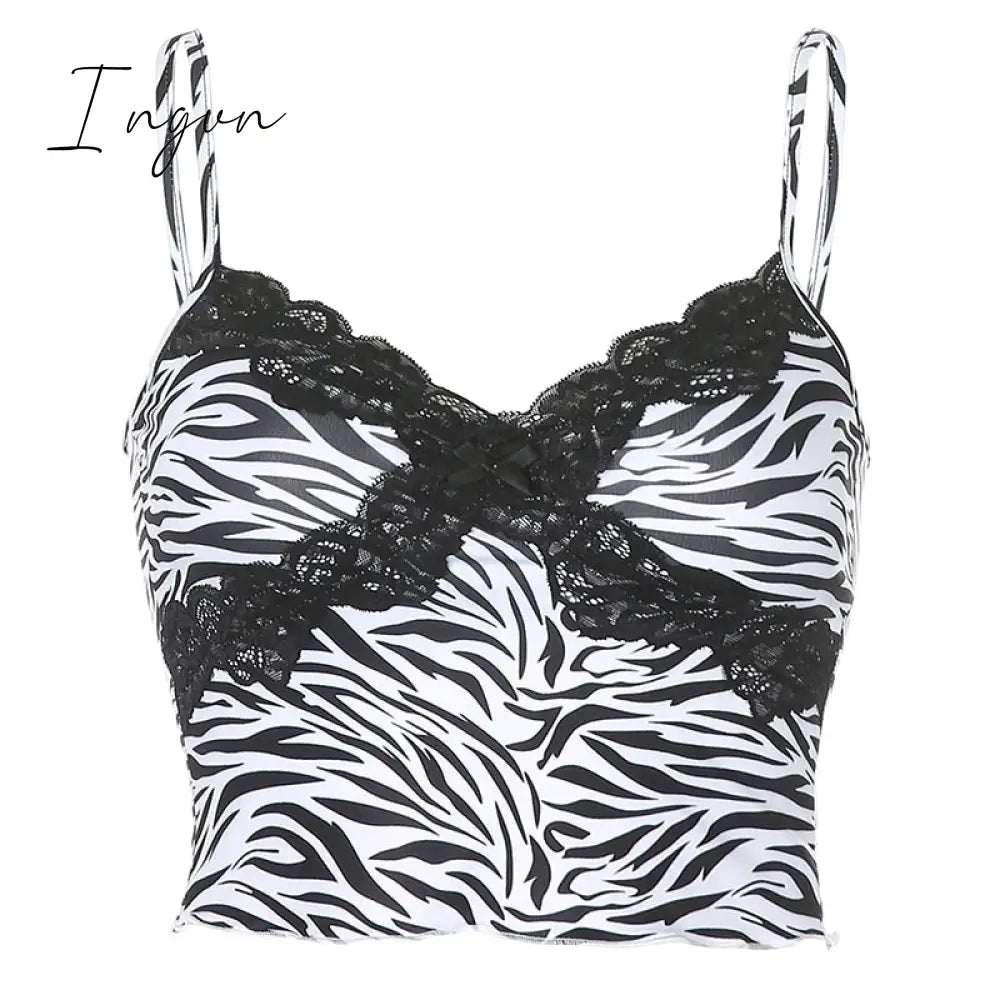 Ingvn - 80s fashion 21 Style Sexy Vintage Strappy Y2K Halter Crop Top Women Summer 90s Backless Cami Tops Tees Ladies Fashion Fitness Camisole Party