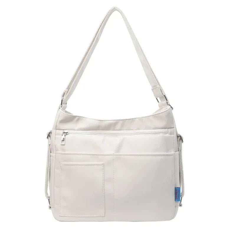 Ingvn  Casual Nylon Large Capacity Ladies Crossbody Bags Shoulder Bags for Women Zipper Basic Style  Bolso Mujer