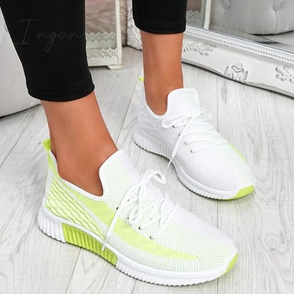 Ingvn - Breathable Lightweight Lace-Up Sneakers