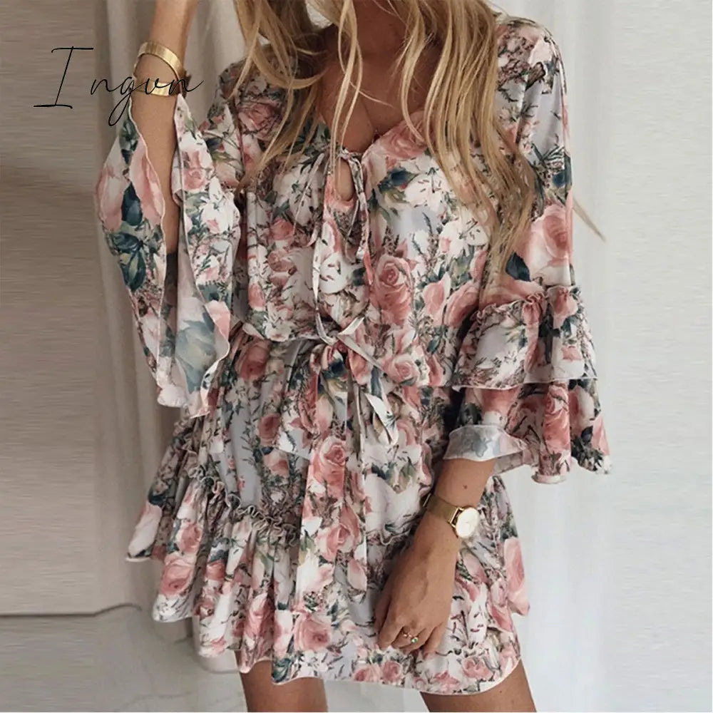 Ingvn - pullover slimming dress