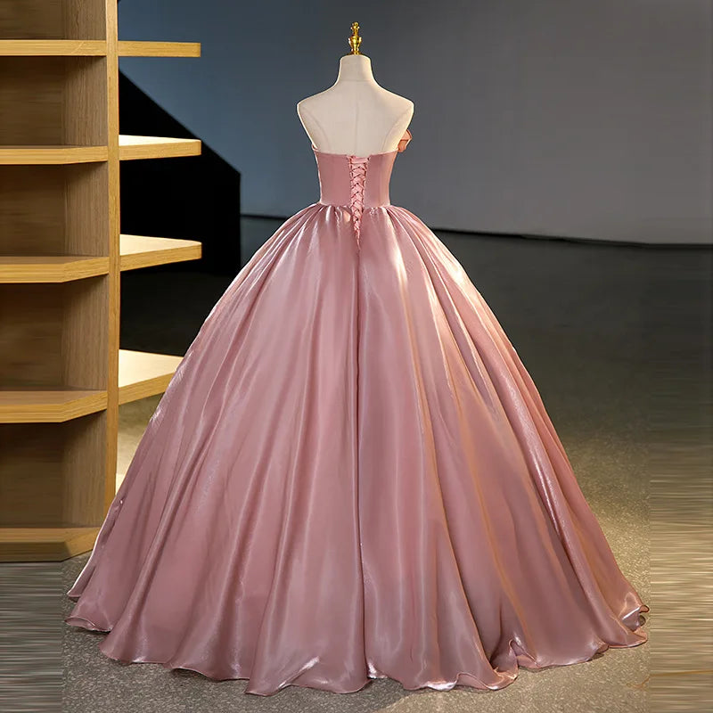 Ball Gown Lace Luxury Quinceanera Dresses Party Vestidos 15 Anos Vintage vestido de 15