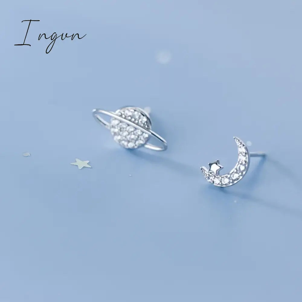 Crystal Zircon Snowflake Stud Earrings For Women Shiny Rhinestone Charm Earring Girls Christmas New Year Birthday Jewelry Gifts