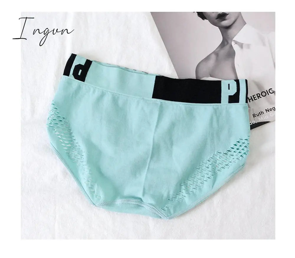 Ingvn - Sporty Style Briefs Women's Panties Sexy Seamless Underwear Sport Briefs Yoga Body Shaper Underpant Bodyslim Intimates Lingerie