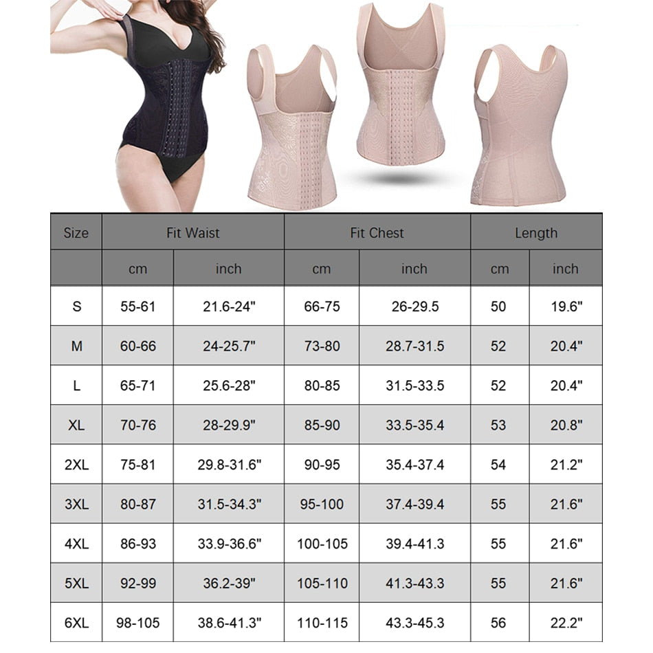 Postpartum Bandage Women Waist Trainer Vest Breathable Shapewear Weight Loss Tank Top Shirt Workout Corset Reducing Belts Summer