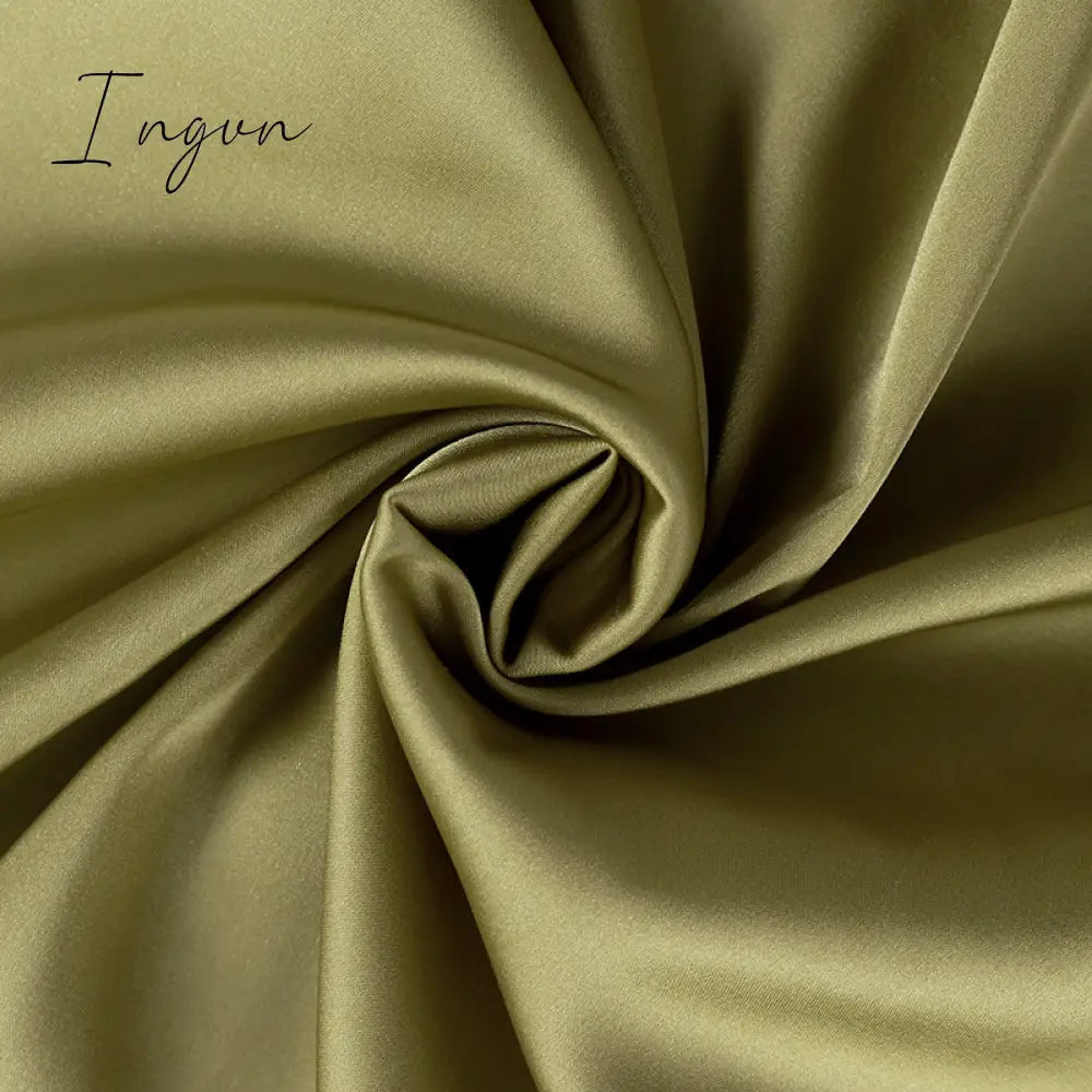 Ingvn - trends high quality Giyu Night Clubwear Party Satin White Dresses Women Summer Sexy Bodycon Midi Vestidos Spaghetti Strap Backless Corset Dress