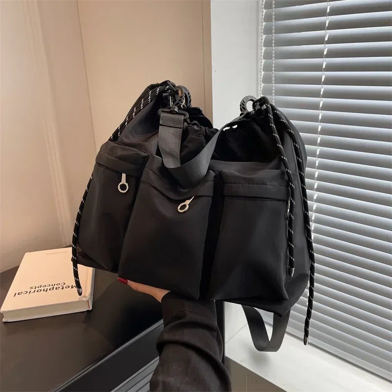 Ingvn  New Fashion Women's Bag High Quality Oxford Fabric Shoulder Bag Crossbody Bag Large Capacity Satchel Lady Leisure Commuting Bags