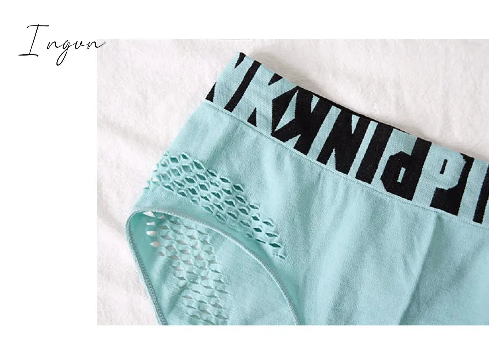 Ingvn - Sporty Style Briefs Women's Panties Sexy Seamless Underwear Sport Briefs Yoga Body Shaper Underpant Bodyslim Intimates Lingerie