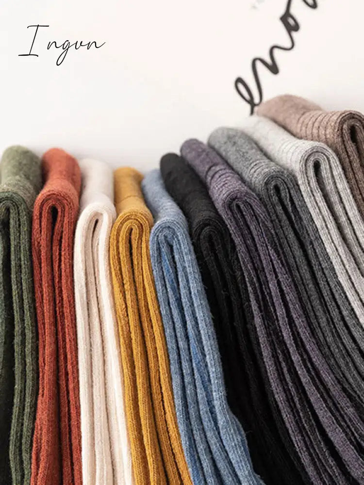 Ingvn - Casual Simple 10 Colors Socks