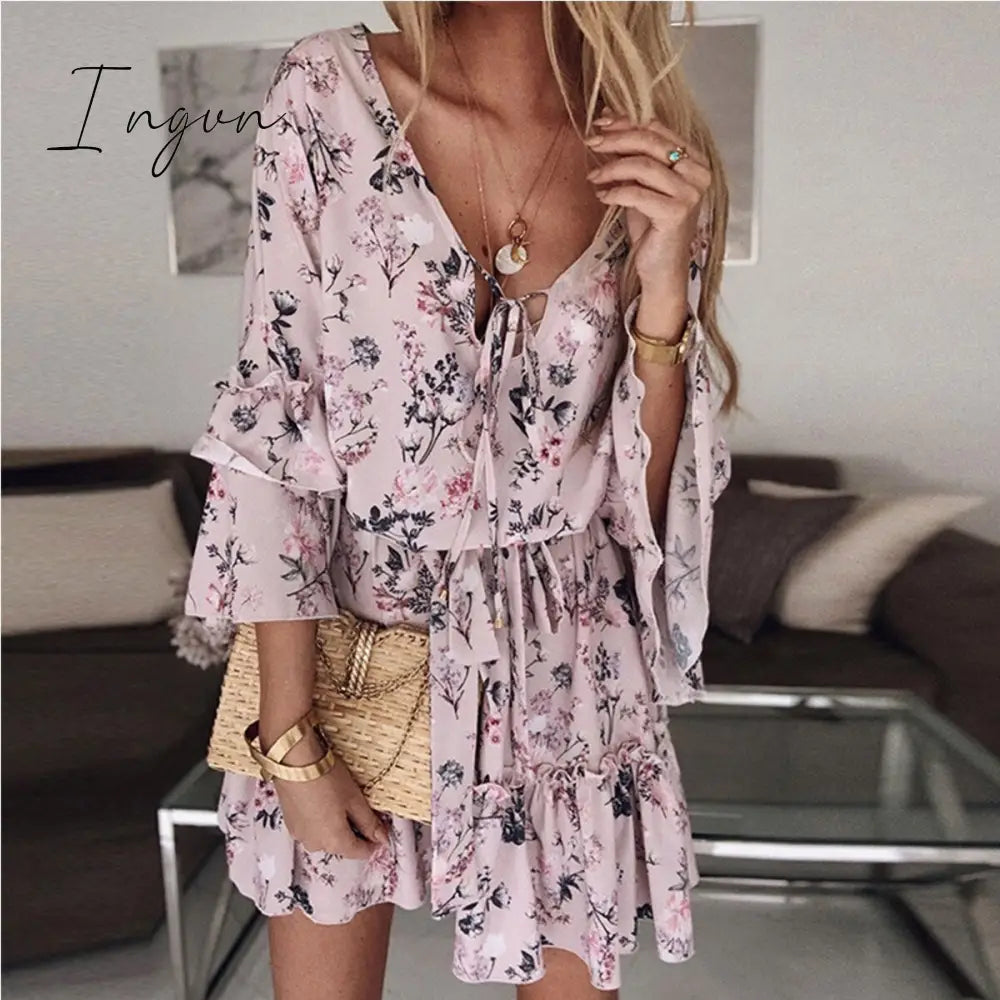 Ingvn - pullover slimming dress