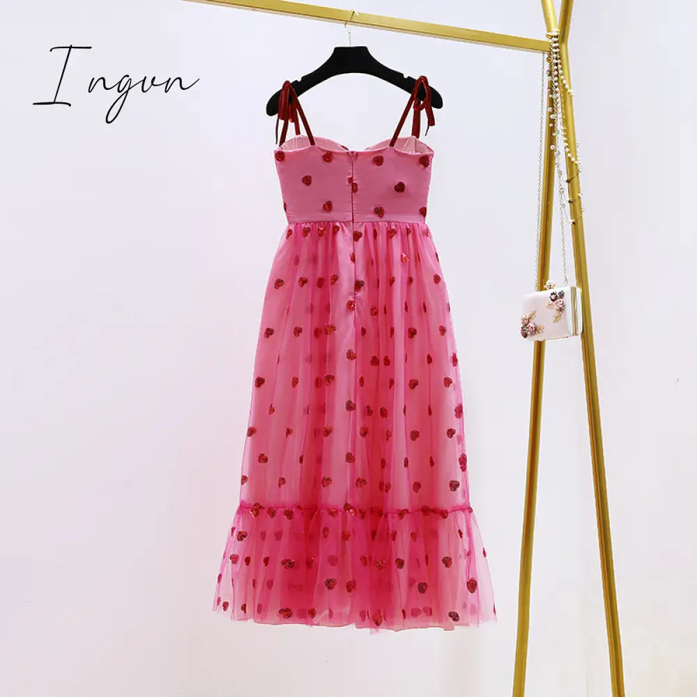 Ingvn - Women's dresses summer sexy Slash neck floral print boho beach dress pleated Sleeveless dress wrap robe sundress