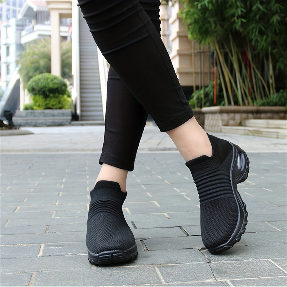 Breathable Plaid Mesh Sneakers - Lightweight, Cushioned, Non-Slip, Wear-Resistant, All-Season Shoes for Normal Pronation - Fabric Insole, PU Sole, Versatile Casual Running Shoes