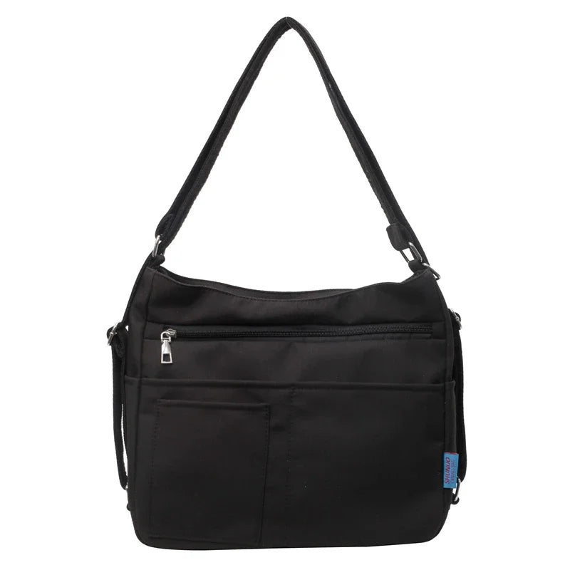 Ingvn  Casual Nylon Large Capacity Ladies Crossbody Bags Shoulder Bags for Women Zipper Basic Style  Bolso Mujer