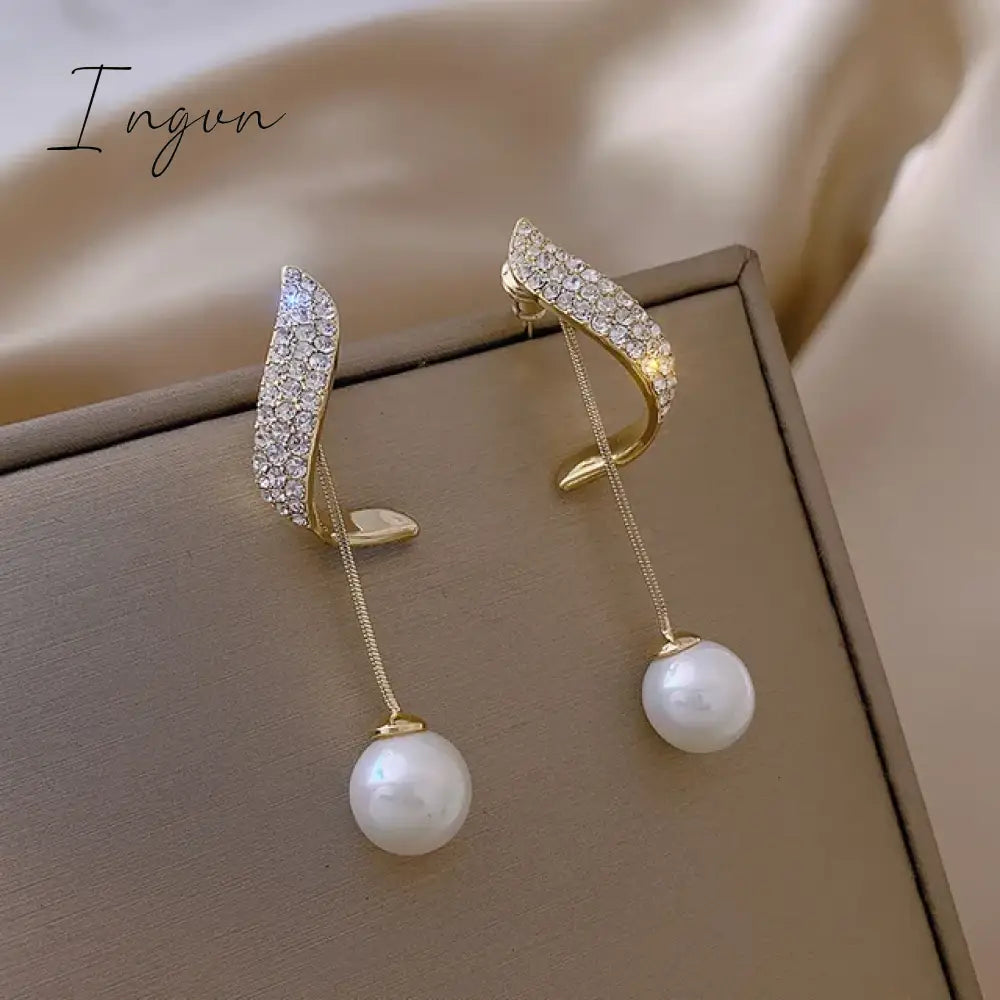 Exquisite Flower Zircon Stud Earrings For Women Leaves Geometric Rhinestone Earring Girl Party Birthday Christmas Jewelry Gifts