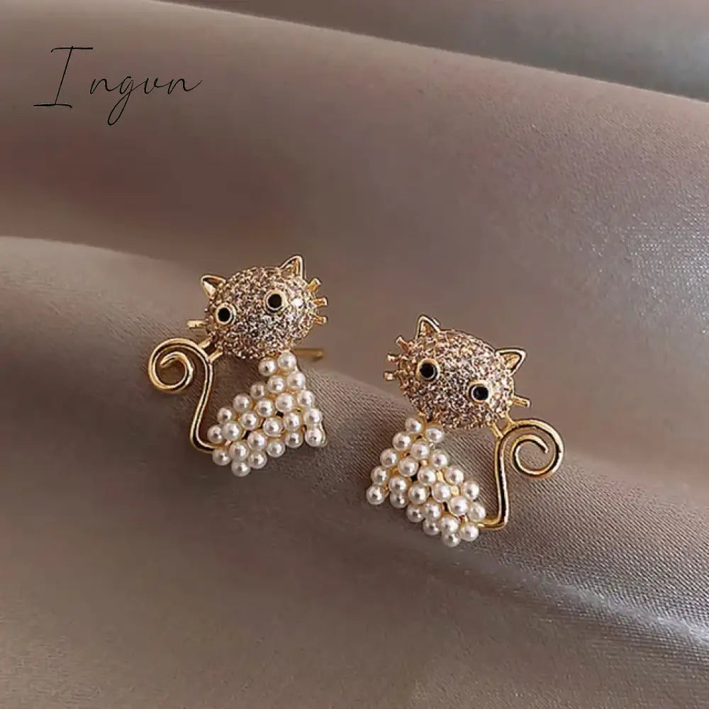 Hot Sale Exquisite Luxury Zircon Stud Earrings For Women AAA Zircon Shiny Rhinestone Geometrical Earring Party Wedding Jewelry