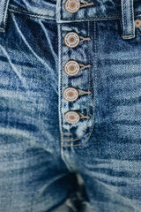 Ingvn - Regular Blue Color Regular Jeans