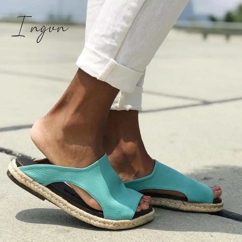 Ingvn - Summer Casual Comfy Slip On Sandals