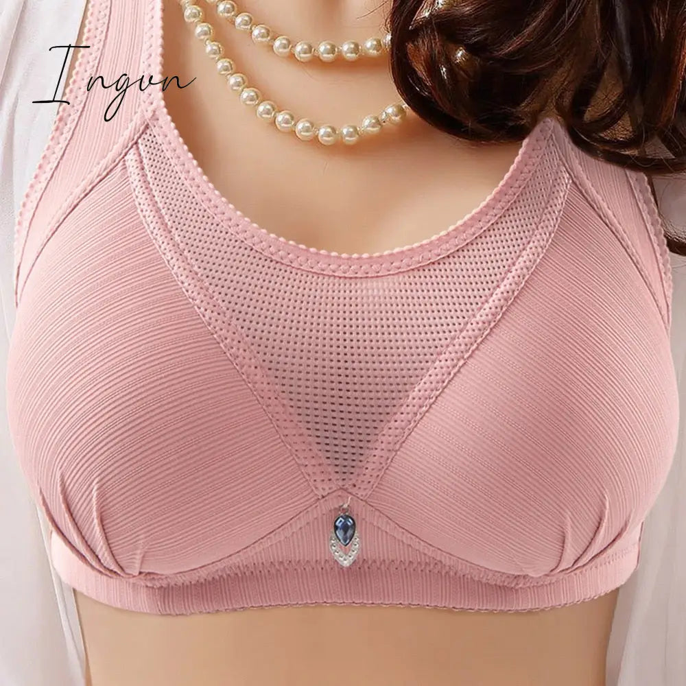 Ingvn - New No Rims Women Bras Seamless Lace Tube Top Anti-glare Breathable Comfort Large Cup Plus Size Women's Wireless Underwear