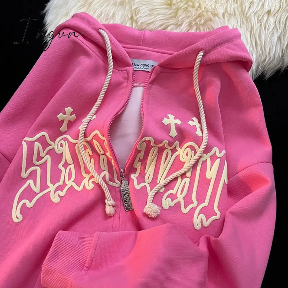 Ingvn - Alt Cute Zip Up Hoodie